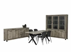 Vitrinekast Elegance 191cm - decor - canada oak