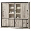 Vitrinekast Elena 239cm - decor - canada oak