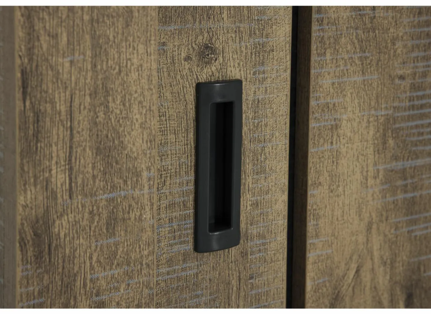 Vitrinekast Etienne 135cm - decor - industrial oak