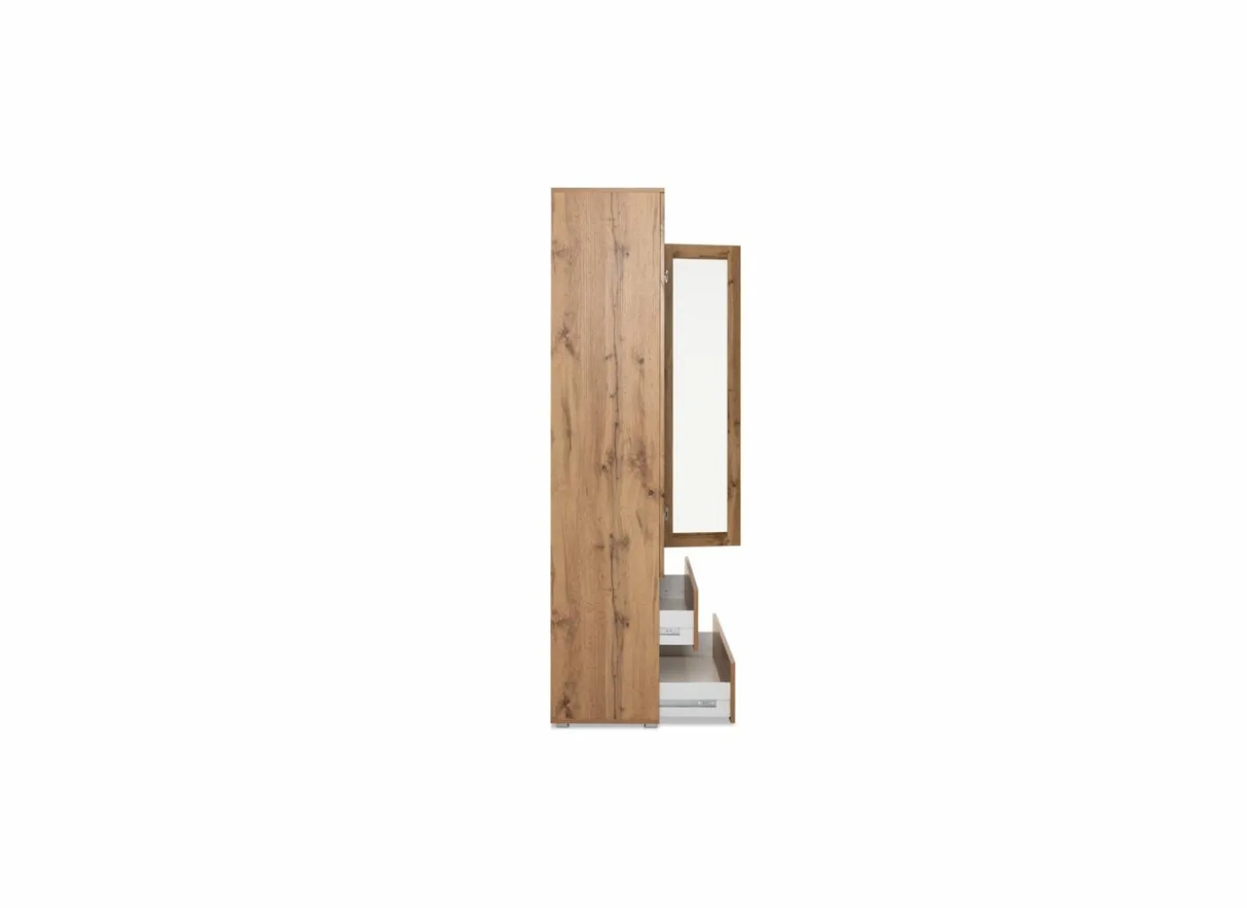 Vitrinekast Image 80cm - decor - honing eik