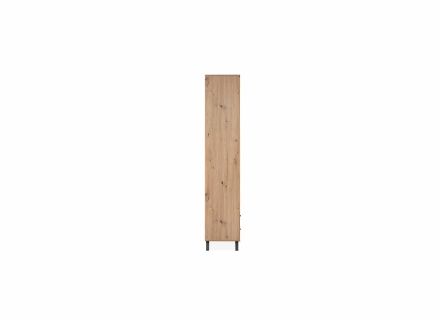 Vitrinekast Medan 92cm - melamine - artisanale eik