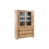 Vitrinekast Otto 146cm - decor - scarlet eik