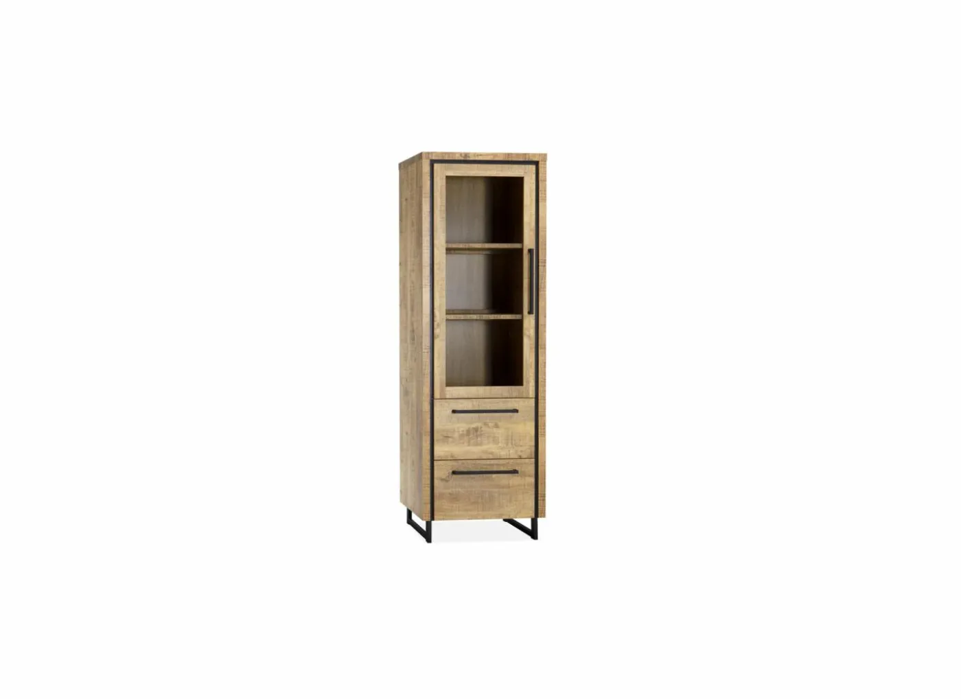 Vitrinekast Rimini 65cm - lamulux - mango