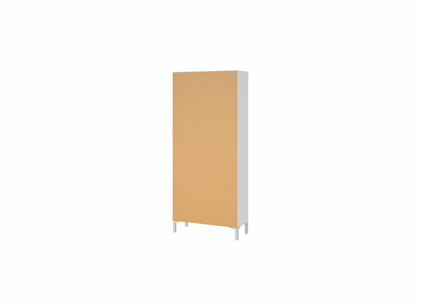 Vitrinekast Roma 89cm - decor - wit