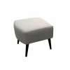 Voetenbank Canto 52x50x43cm - stof - nature