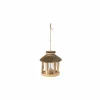 Vogelhuisje H26cm - hout massief - naturel
