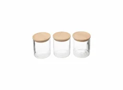 Voorraadpot 0,35L set van 3