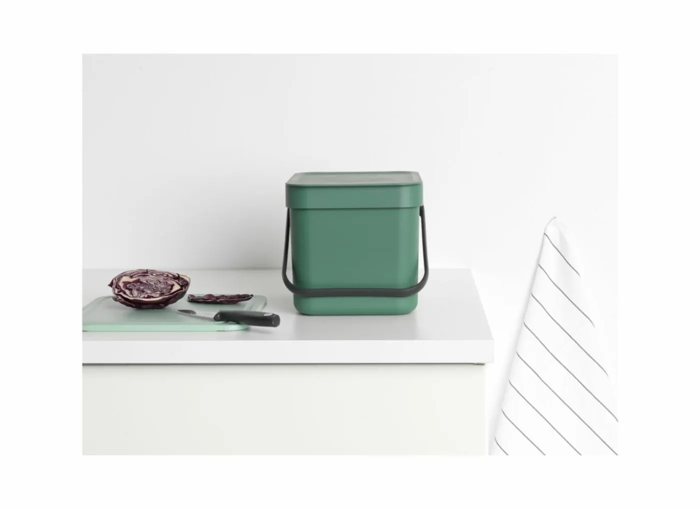 Vuilbak Sort & Go Brabantia 6L fire green