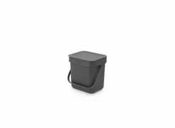 Vuilbak Sort & Go Brabantia 3L grijs