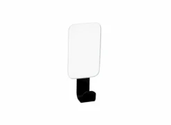 Wandhaak met spiegel  9,3x14,5cm