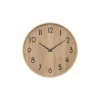 Wandklok Ivana Ø55cm - MDF - bruin