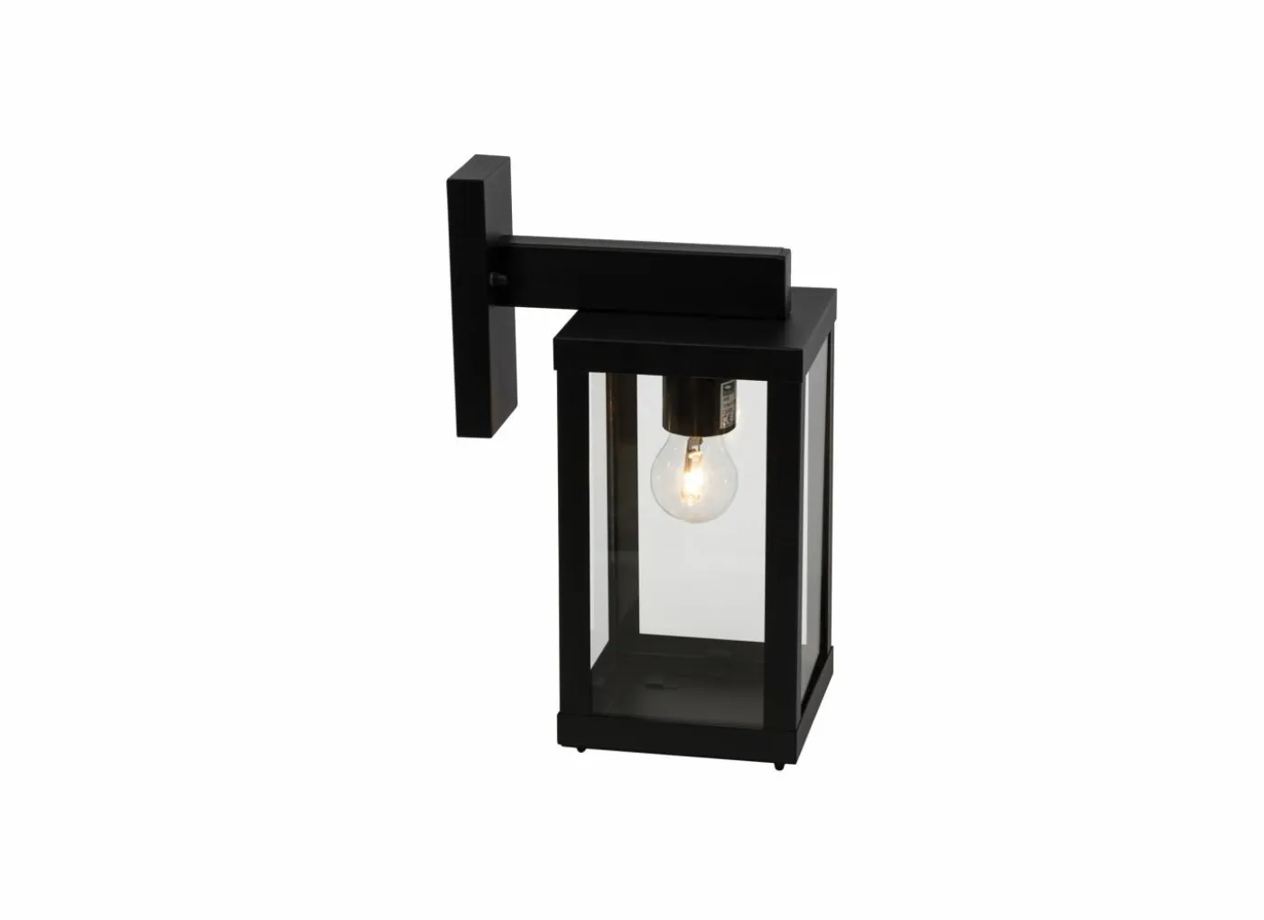 Wandlamp buiten Gaia zwart 60W E27