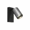 Wandlamp Geborsteld Staal GU10