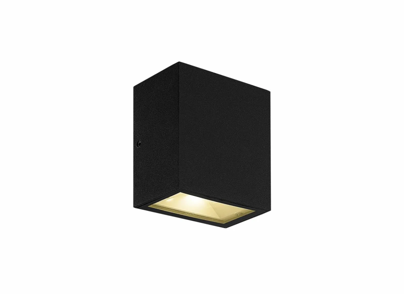 Wandlamp Milos zwart 2x4,5W CREE LED