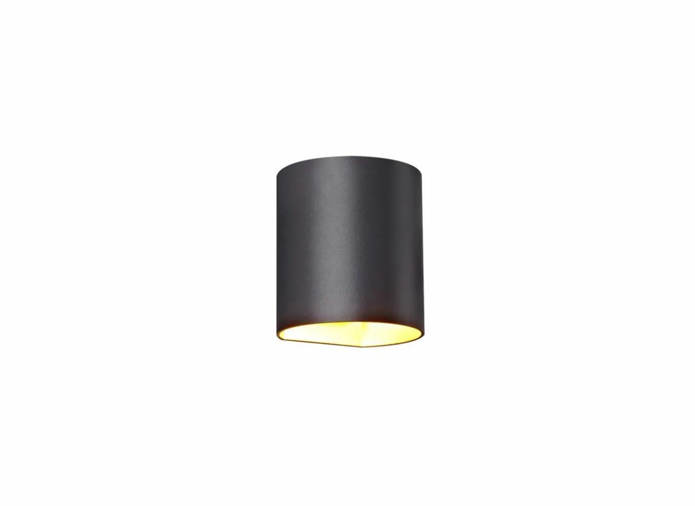 Wandlamp zwart goud 40W G9