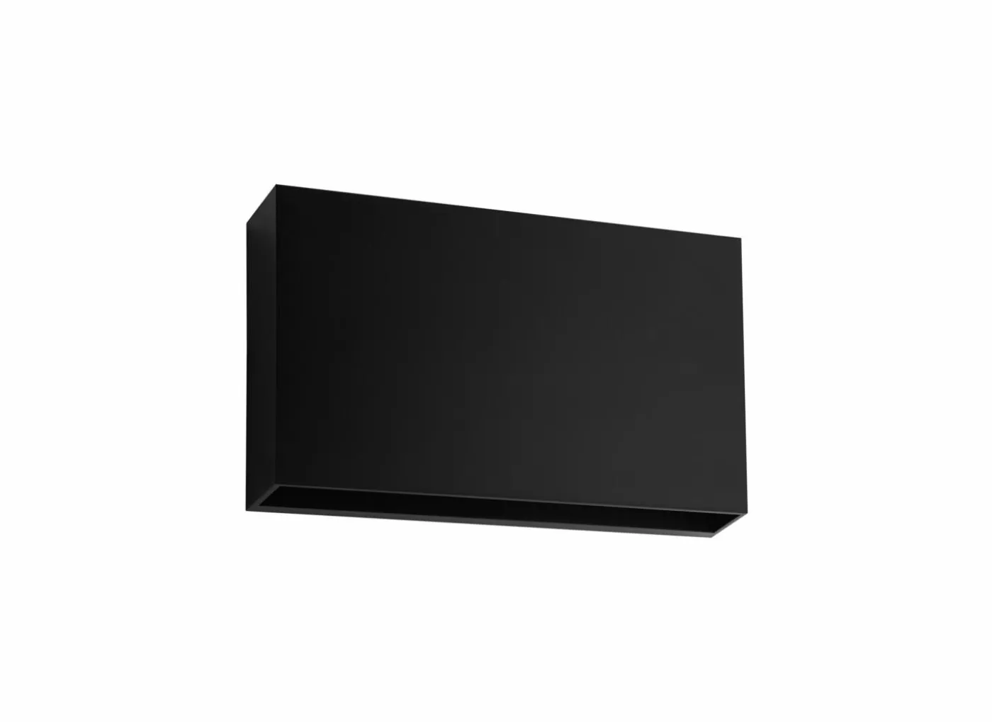 Wandlamp zwart 12W