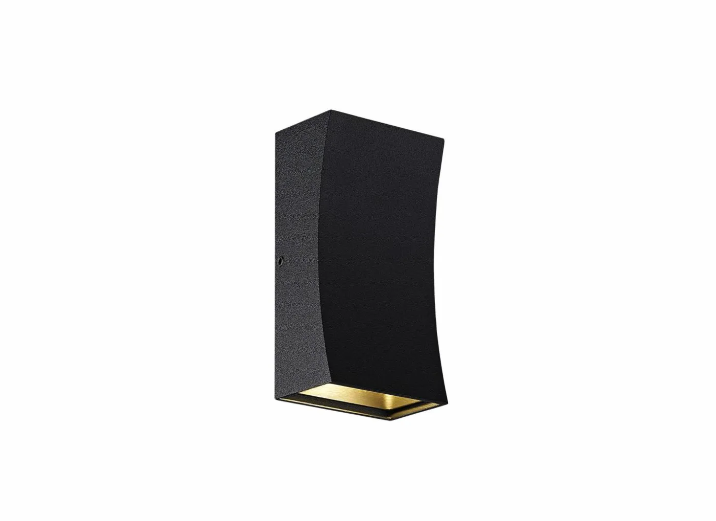 Wandlamp zwart 2x3W CREE LED