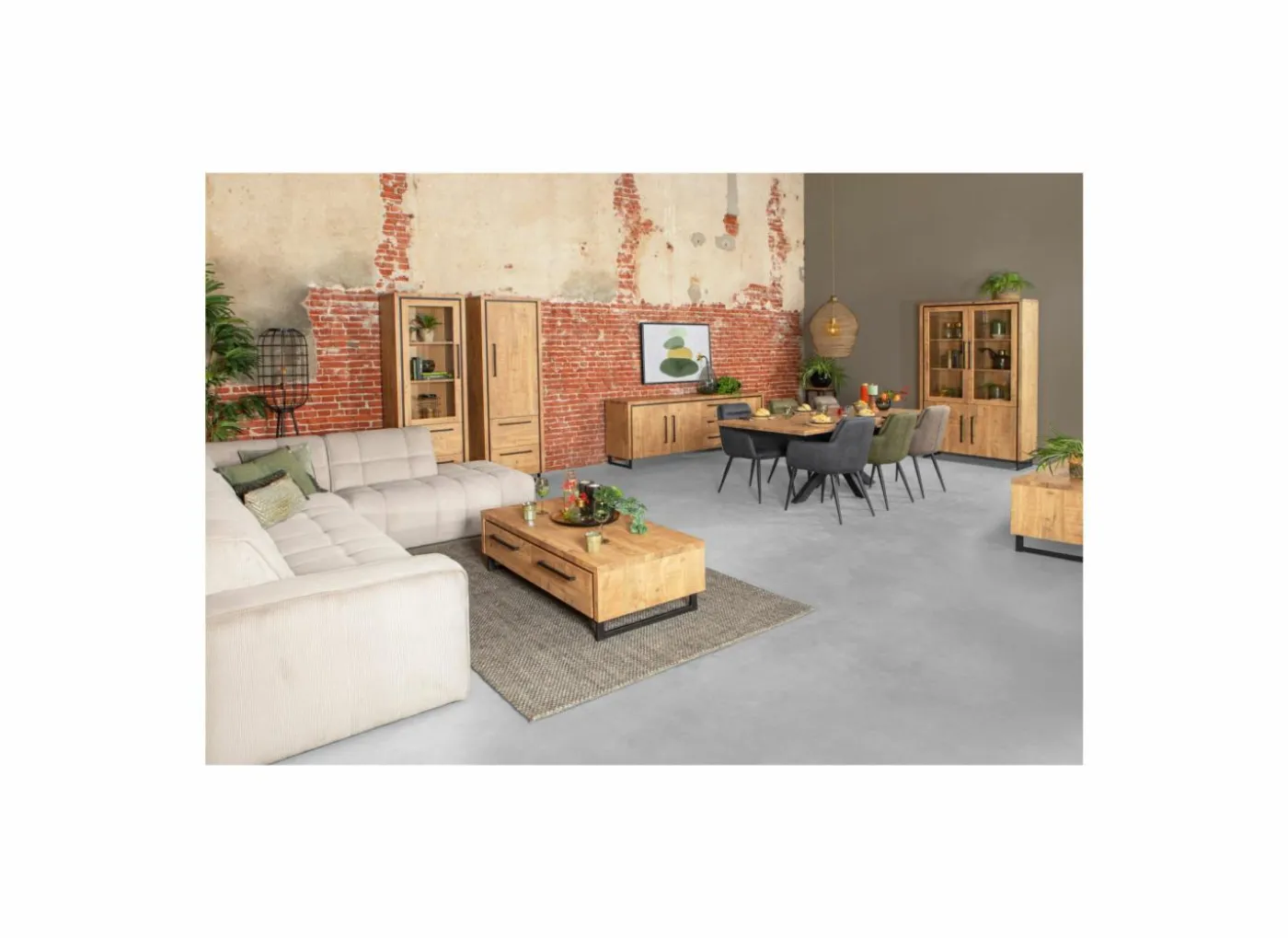 Wandmeubel Rimini 118cm - lamulux - mango