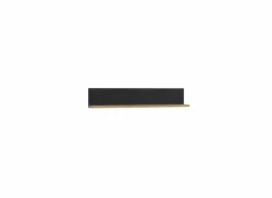 Wandplank Kaszimiro 160x22x30cm - decor - waterford eik & zwart