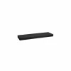 Wandplank 60x23,5x3,8cm - 100% FSC - zwart