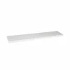 Wandplank 120x23,5x3,8cm wit