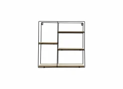 Wandrek Teide 40x10x40cm - metaal & decor - naturel