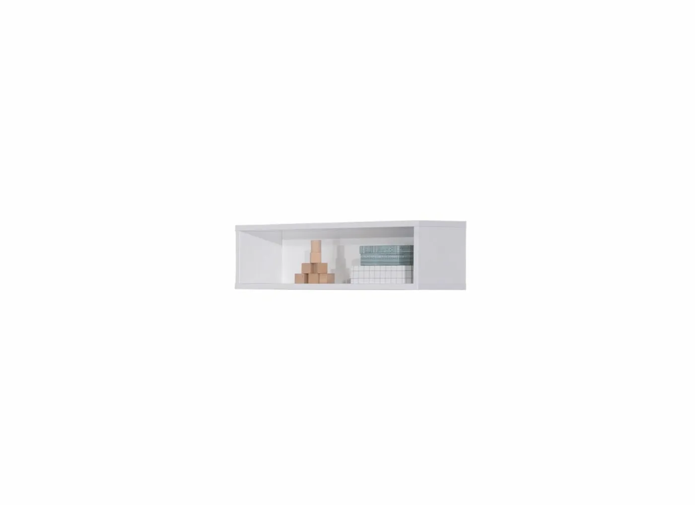Wandrek Vito Mira 70x19x19cm - decor - wit
