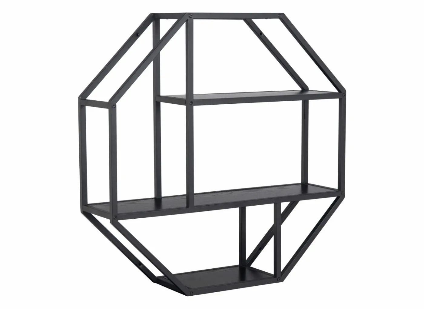 Wandrek 77x20x77cm - decor - eik