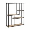 Wandrek 75x20x91cm - decor - eik