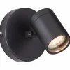 Wandspot Alessia mat zwart 5W GU10