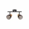 Wandspot Flaka zwart 6W