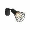 Wandspot Hernan zwart 25W E14