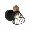Wandspot Manama zwart 18W E14