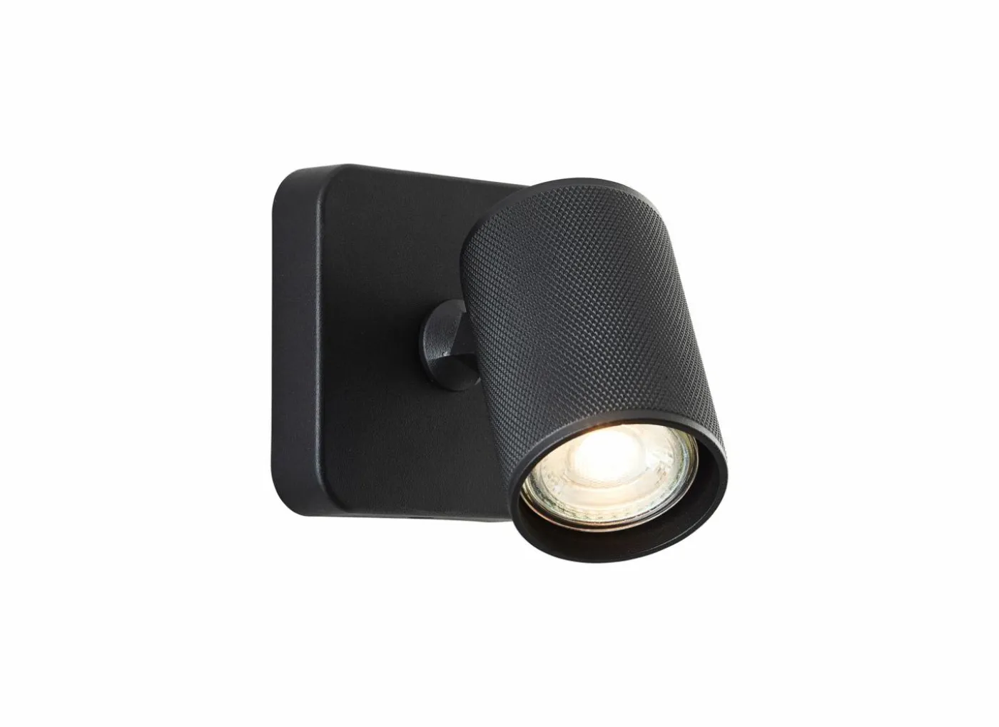 Wandspot Marty zand zwart 5W GU10