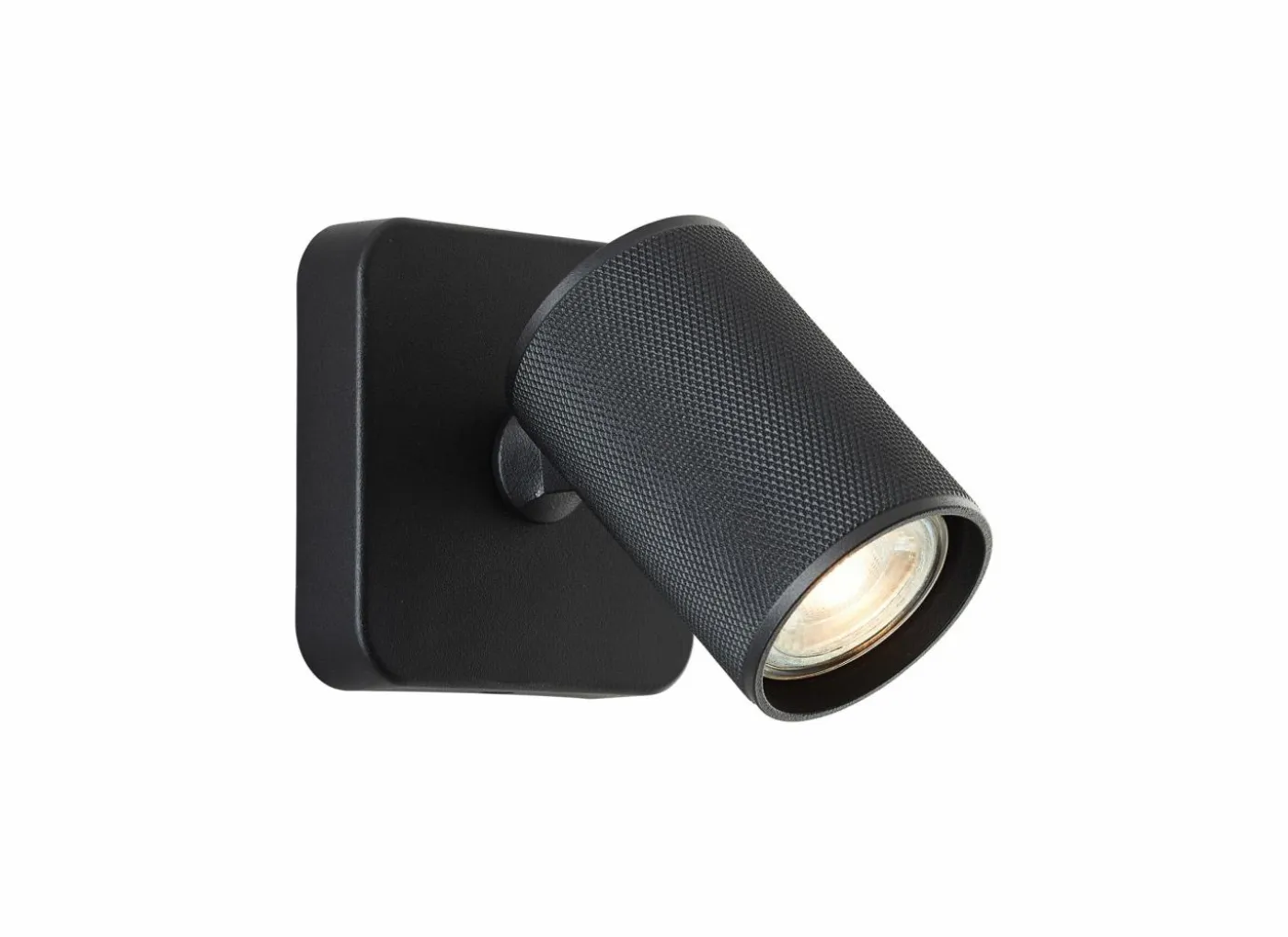 Wandspot Marty zand zwart 5W GU10