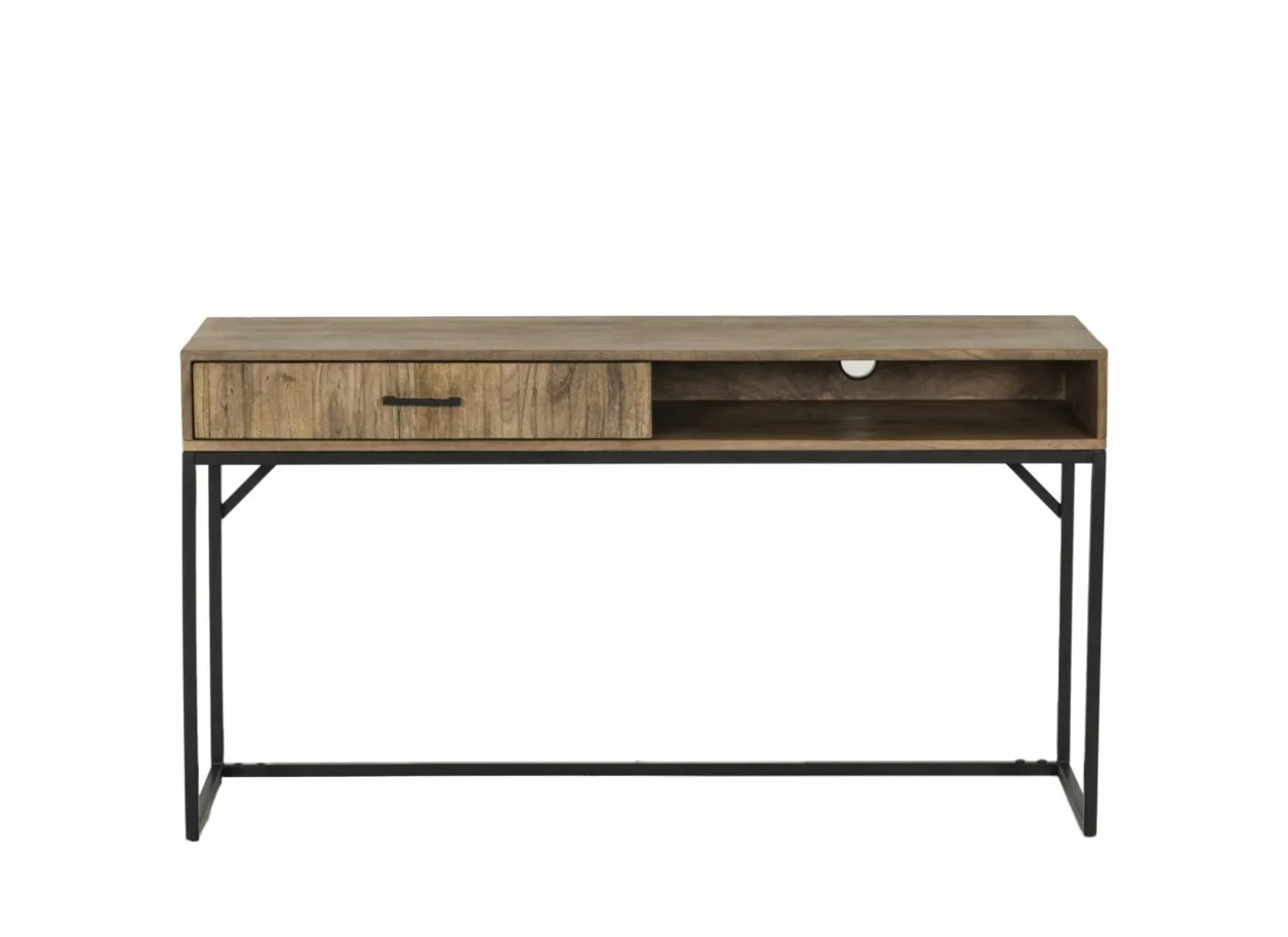 Wandtafel Angkor 140x40cm - mango massief - naturel