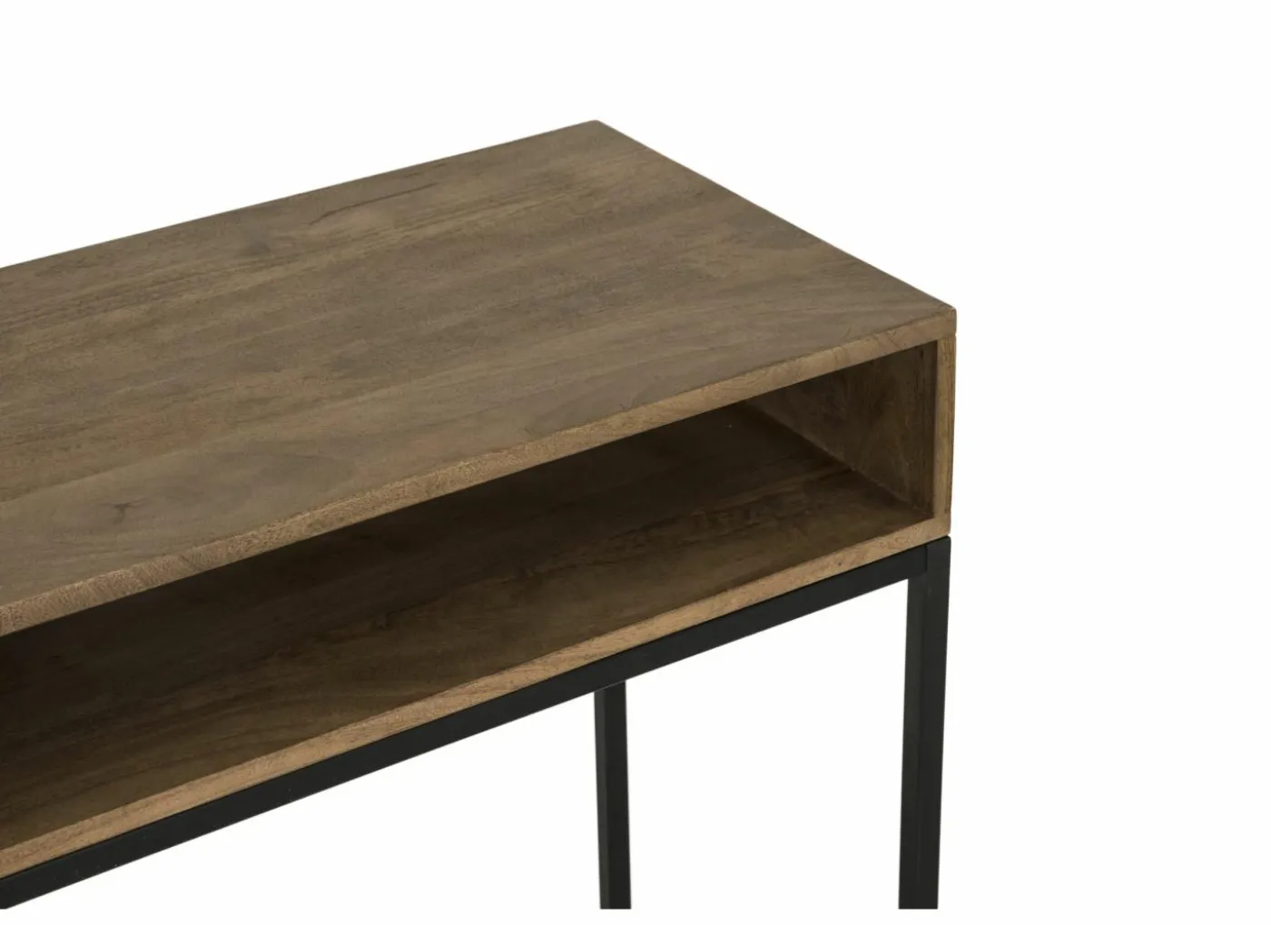 Wandtafel Angkor 140x40cm - mango massief - naturel
