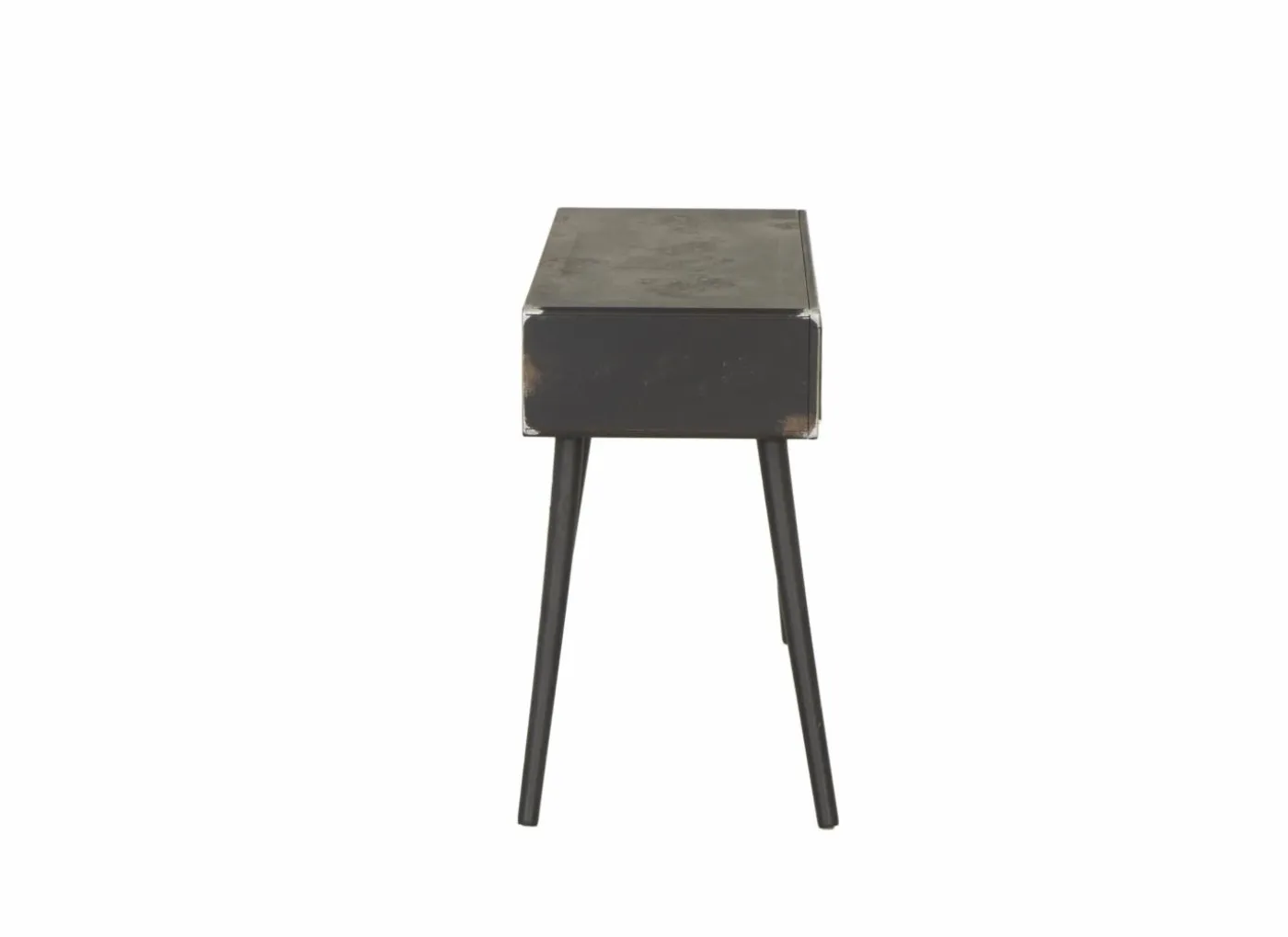 Wandtafel Esperanto 100x42x72cm - den massief & decor - naturel/zwart