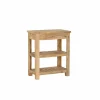 Wandtafel Levente 76x45cm - mango massief - naturel
