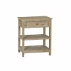 Wandtafel Novecento 70x40cm - gerecycleerd den massief - naturel