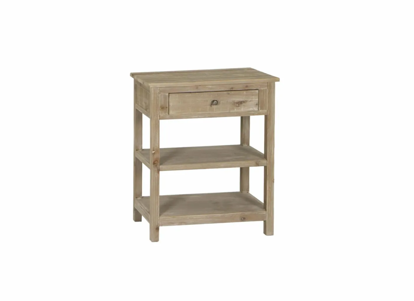 Wandtafel Novecento 70x40cm - gerecycleerd den massief - naturel
