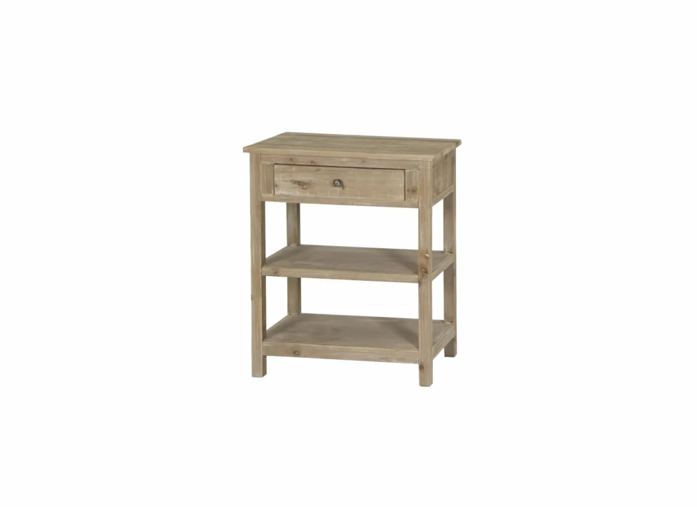 Wandtafel Novecento 70x40cm - gerecycleerd den massief - naturel