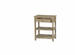 Wandtafel Novecento 70x40cm - gerecycleerd den massief - naturel