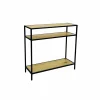 Wandtafel Tower 83x30cm - melamine & metaal - wild oak