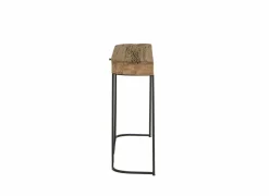Wandtafel Vendetta 120x30cm - hout massief - bruin