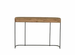 Wandtafel Vendetta 120x30cm - hout massief - bruin