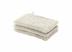 Washandje London 16x22cm - katoen - jasmin