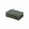 Washandje London 16x22cm groen