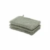 Washandje London 16x22cm groen