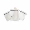 Waszak 33,8x44,5cm wit grijs set van 3